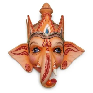 Gajanan Mukha – Traditional Ganesh Mask from Majuli