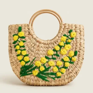 U-Weave Hyacinth Handbag